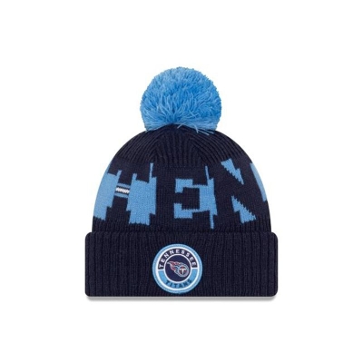 Tennessee Titans Gorra | New Era NFL Cold Weather Sport Knit Beanie Mexico - Azules